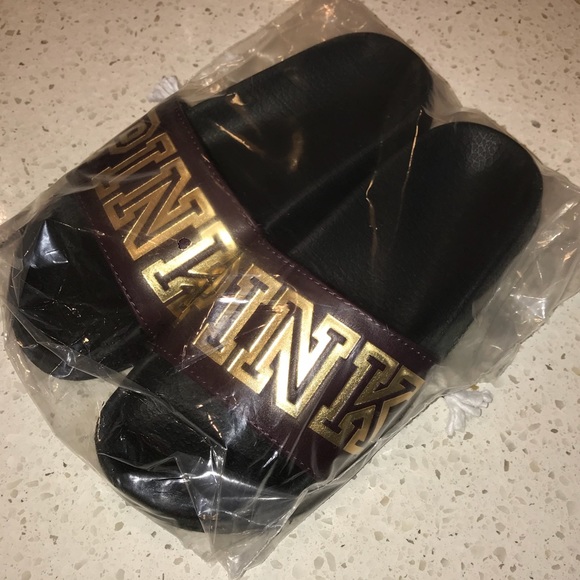 Vs Victoria’s Secret Pink Slide Ruby & Gold S 5/6 - Picture 3 of 6